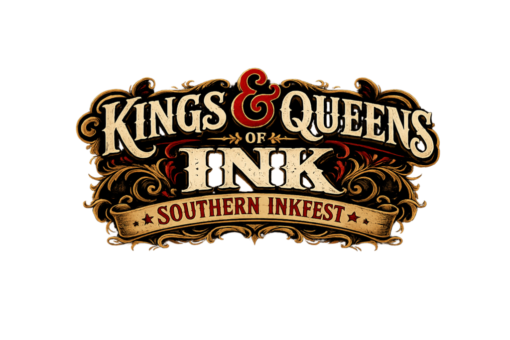 Kings & Queens of Ink: Southern InkFest Text Logo