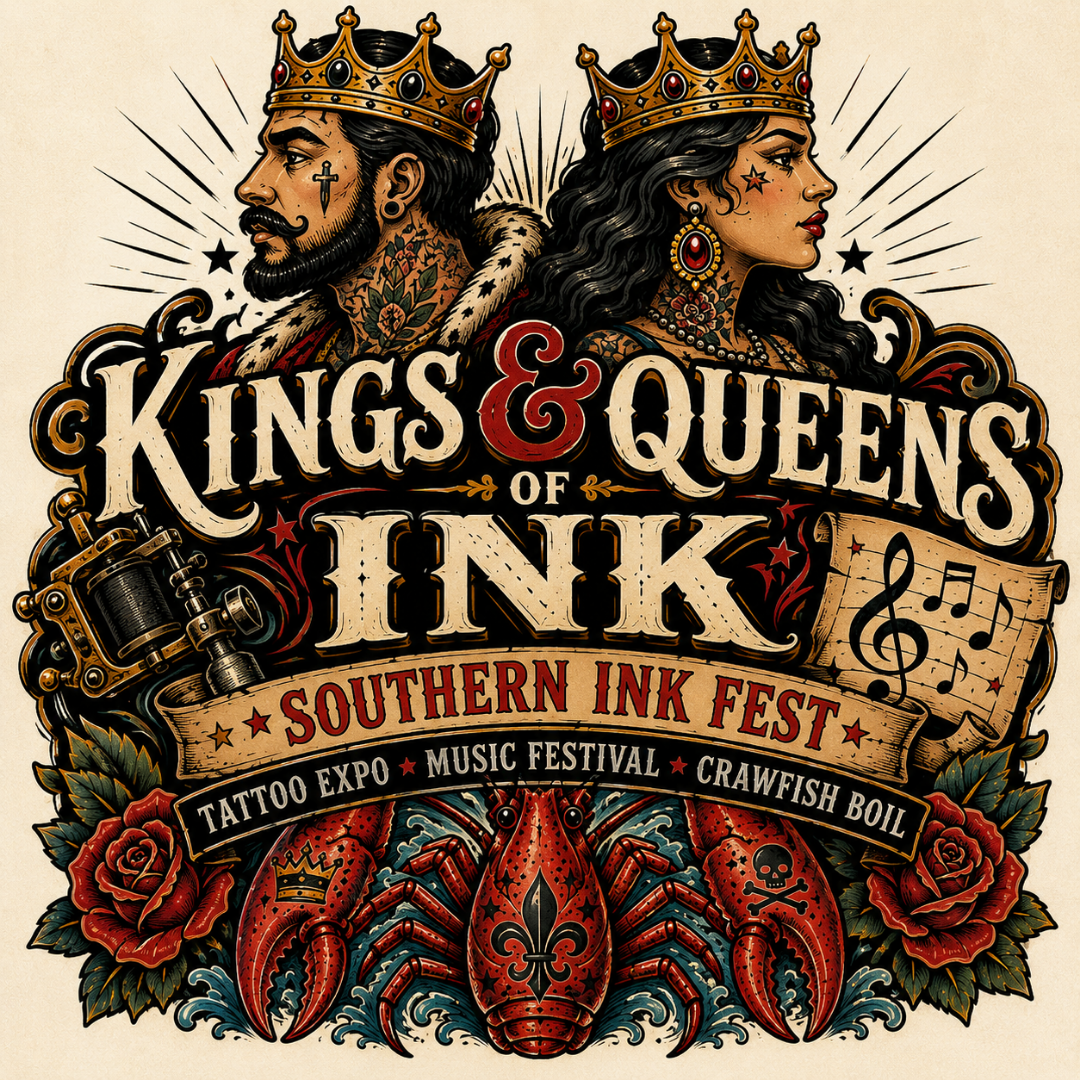 Kings & Queens of Ink: Southern InkFest official logo